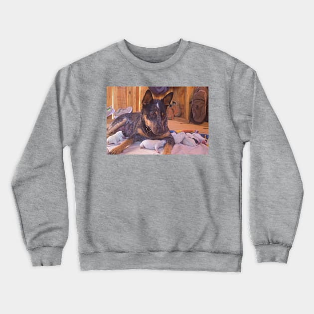 lla whos missing Crewneck Sweatshirt by pcfyi